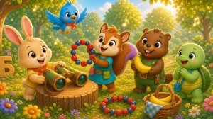 Буква Б — барабан | Учим буквы с Миэль | Песенка для детей