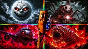 МУЛЬТИКИ ДЛЯ ДЕТЕЙ Игры Мультфильмы Луна Поезд Заражение Эрозия Прыгалка 🌙🚂