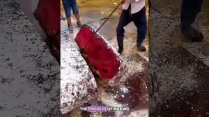 Захватывающего видео о работе заводских машин, гениальных рабочих и инструментах
