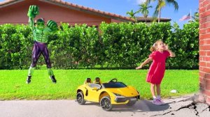 Дети становятся супергероями и спасают мир!💕