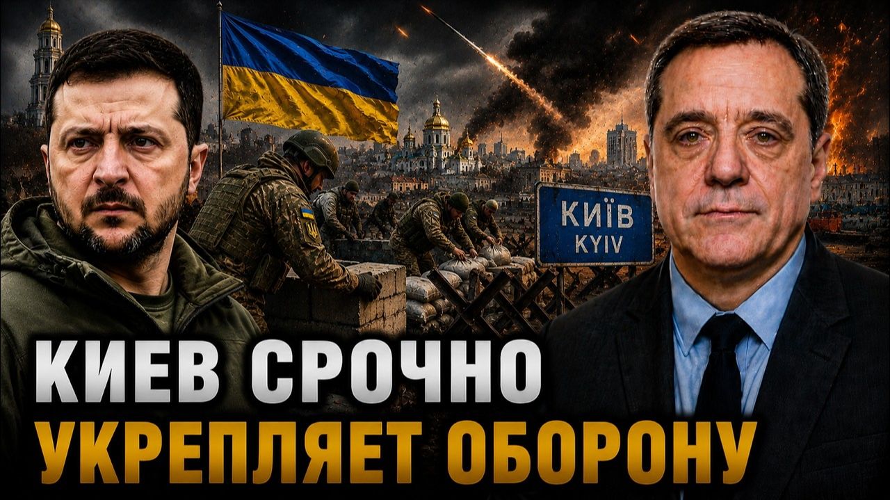 КИЕВ СРОЧНО УКРЕПЛЯЕТ ОБОРОНУ
