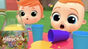 Делаем Уборку 🧸 Песенка Про Чистоту І Развивающие Мультики | Little Angel Русский