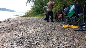Порыбачили хорошо, окунёвое место! На донку!