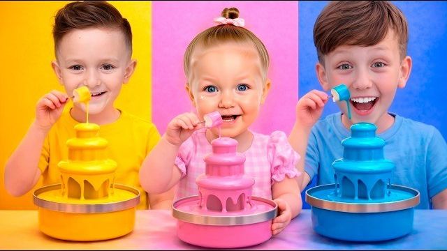 Челлендж Гигантских Домов Батутов с Евой!