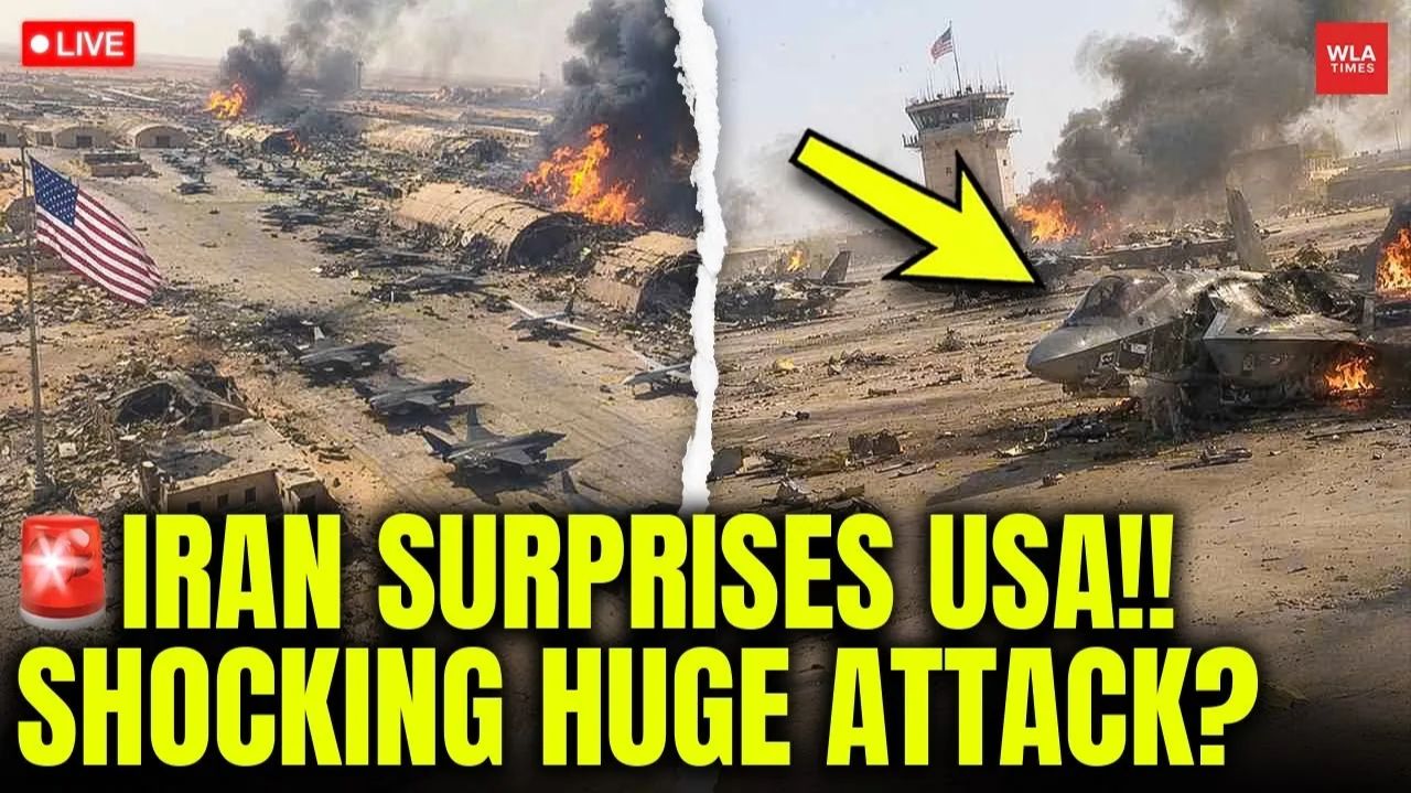 Iran ‘AMBUSHES’ US F-35 FLEET In MASSIVE Attack  US STUNNED! - Iran Claims