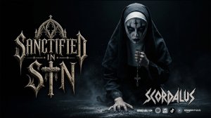 Scordalus - Sanctified in Sin (Gothic Metal Official AI Music Video)