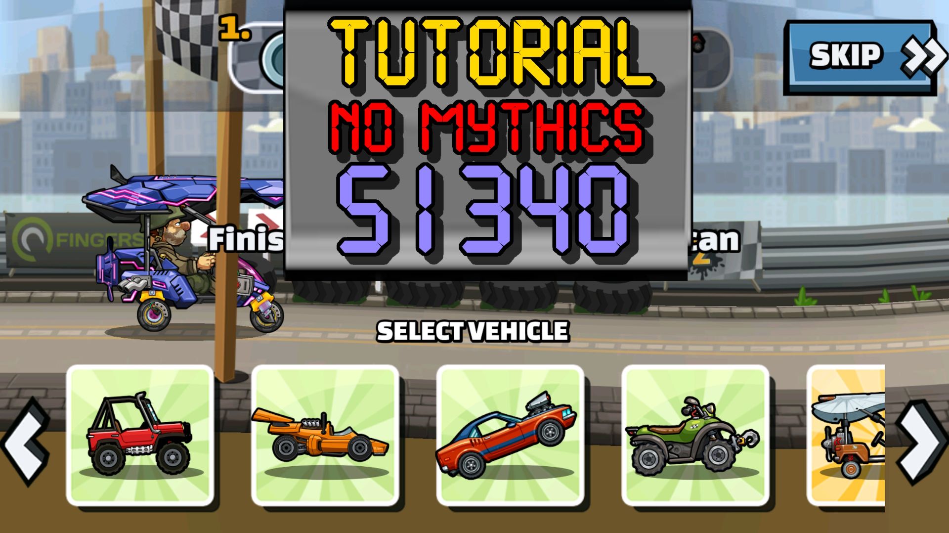 💯 TUTORIAL 51340 NO MYTHICS 💯 (Running On Fumes) - Hill Climb Racing 2 смотреть онлайн