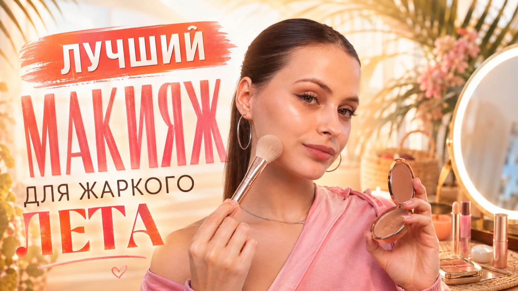 ЛУЧШИЙ МАКИЯЖ ДЛЯ ЖАРКОГО ЛЕТА! ☀️ смотреть онлайн
