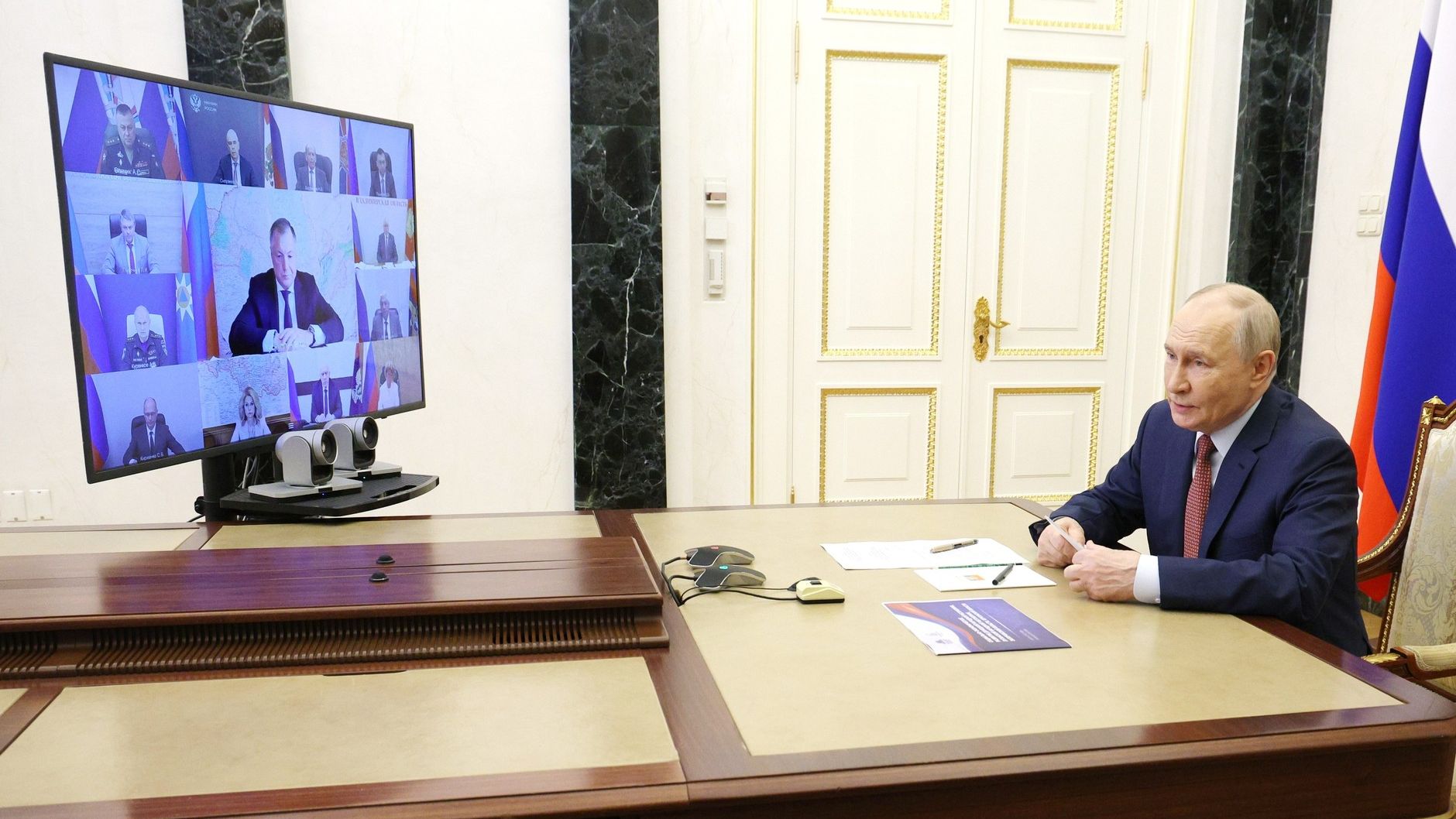 Владимир Путин совещание о развитии воссоединённых субъектов РФ, Кремль, 13 июня 2026 года