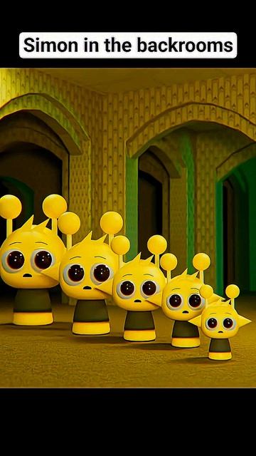 Simon in the backrooms #sprunki #3danimation