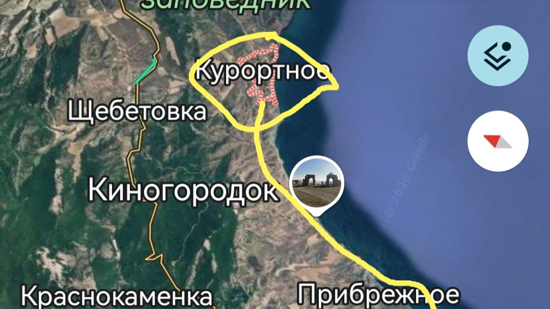 Пешком по Южному берегу Крыма из Феодосии в Ялту. Вторая серия"Курортное-Судак