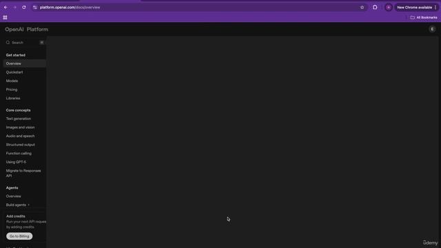 9. Setting up Open AI API Key