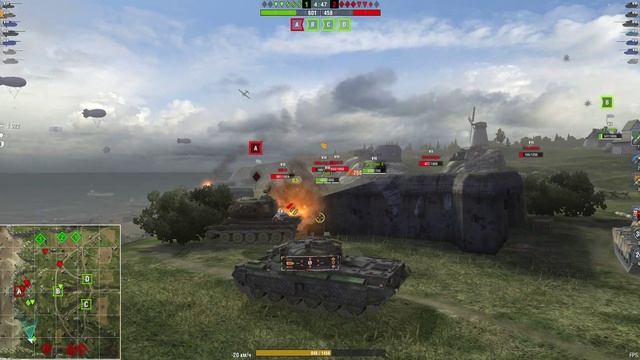 WoT Blitz Ушли победителями из тяжелого боя! #47