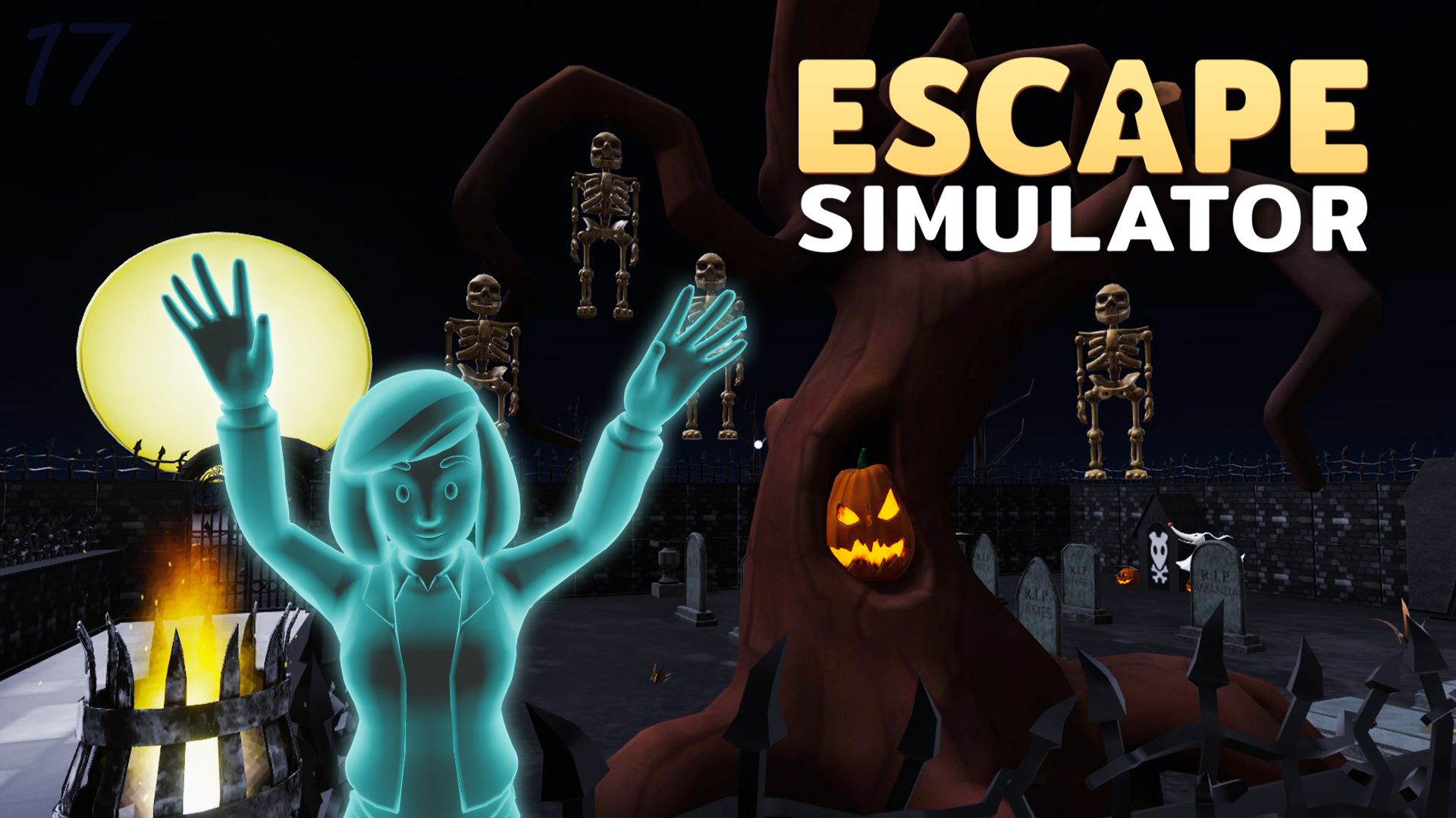 Хоррор и Хэллоуин – Escape Simulator #17