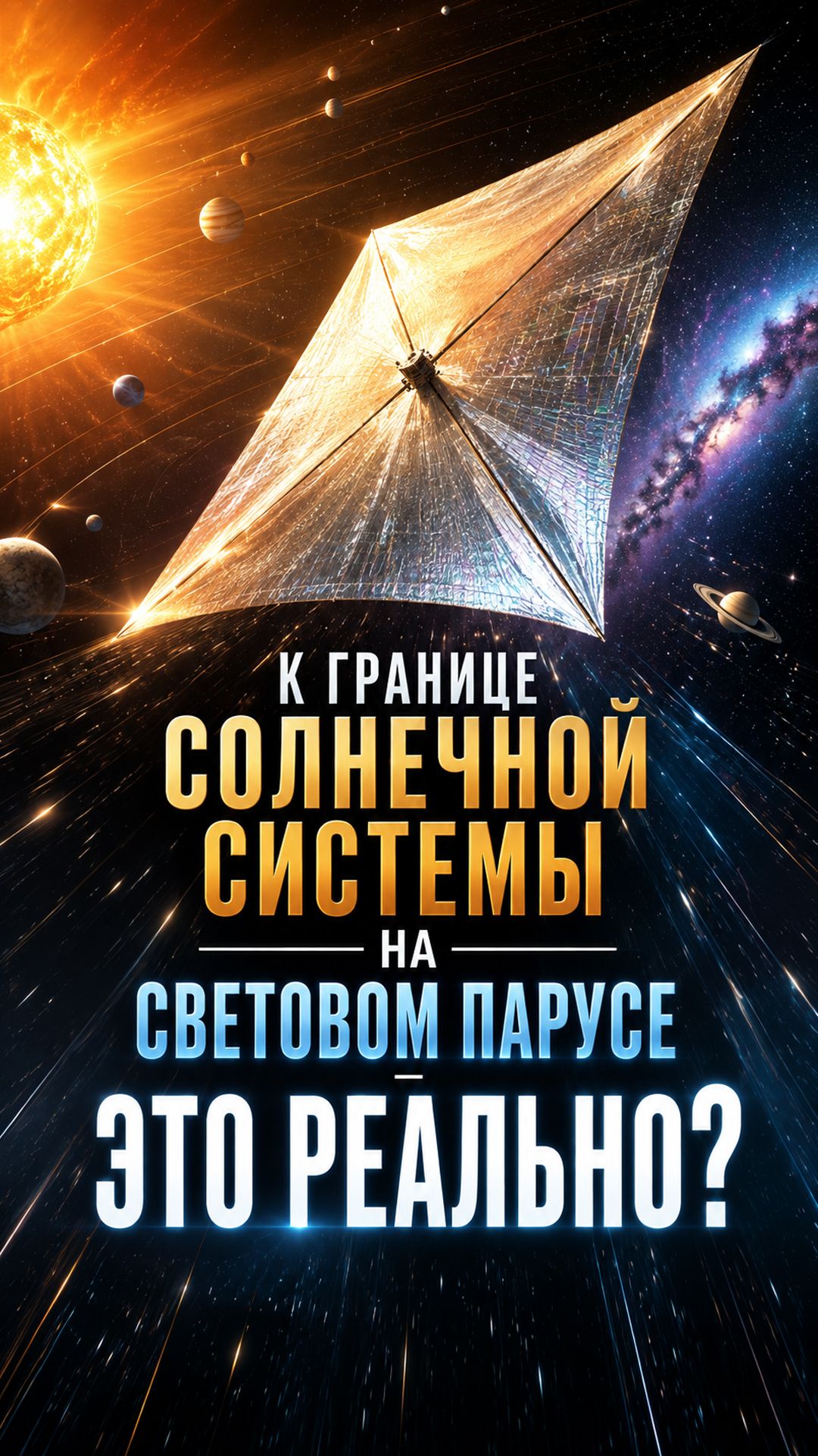 Солнечные паруса и полёт к краю Солнечной системы: насколько это реально