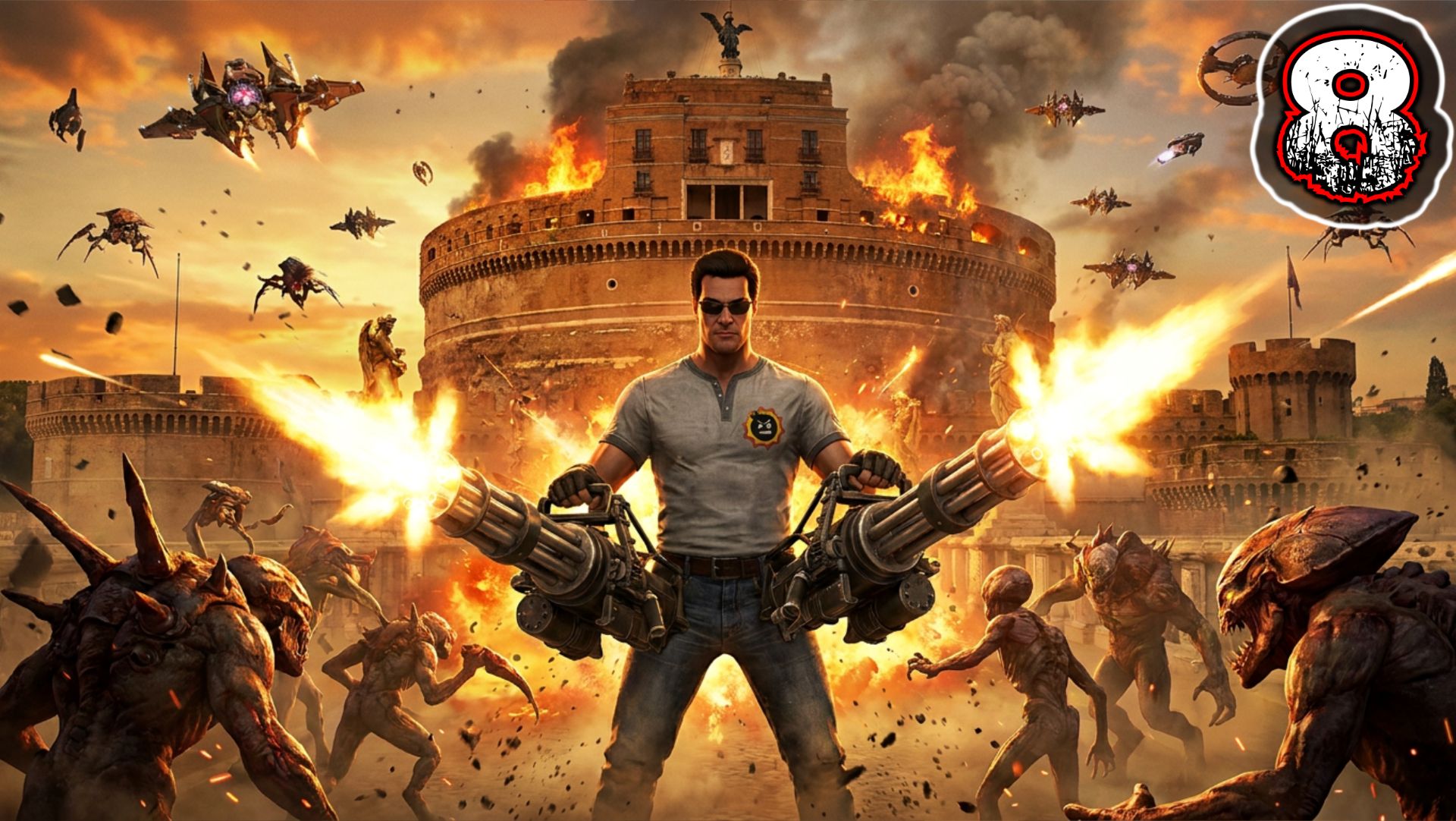 SERIOUS SAM 4 PLANET BADASS #8 - Глава 08: Machina Ex Deus