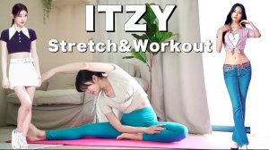 Hinafit-ITZYの腹筋トレーニング&下半身ストレッチで脚痩せ、くびれ、11字腹筋を手に入れよう！❤️🔥