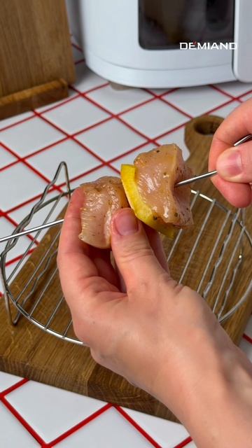 КУРИНЫЙ ШАШЛЫЧОК С ОВОЩАМИ