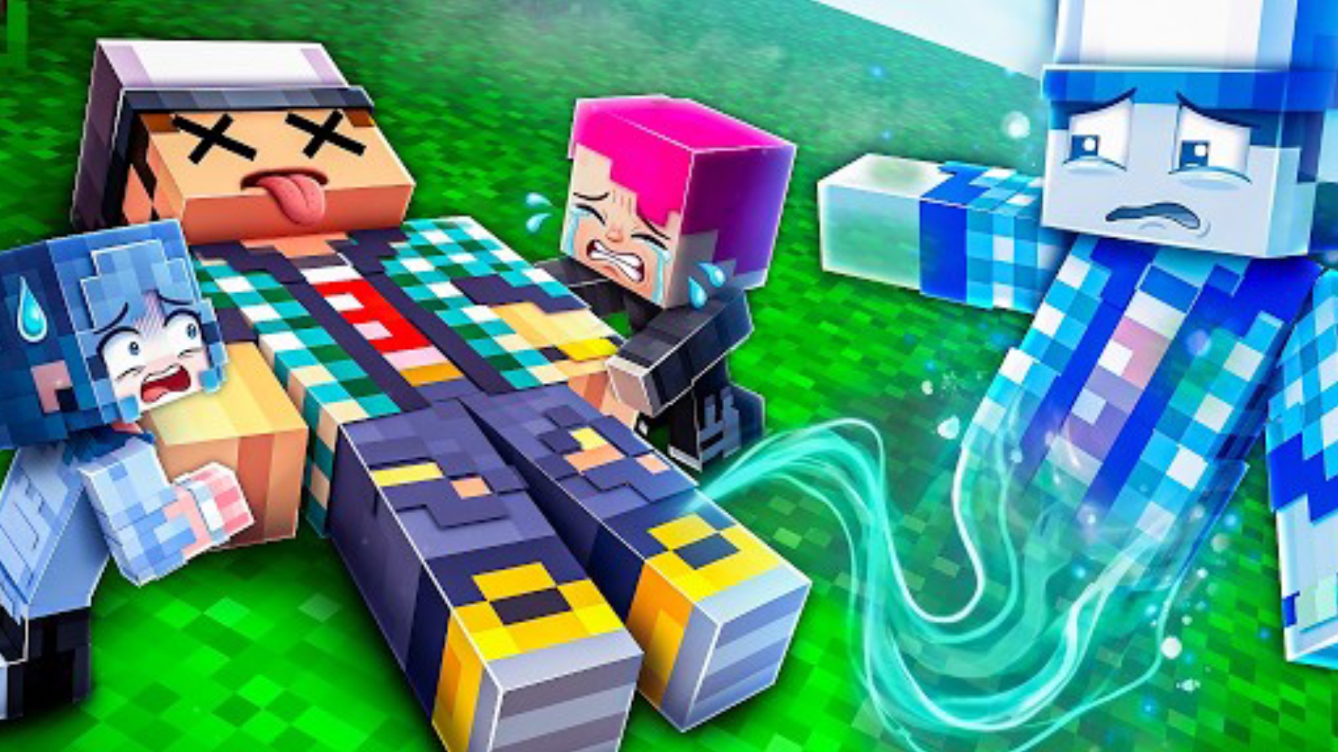 Эдисон умер и стал призраком в Minecraft! смотреть онлайн
