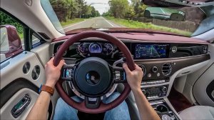 Обзор Rolls-Royce Spectre [электро - 120 кВт/ч, 585 л.с.] POV TEST DRIVE