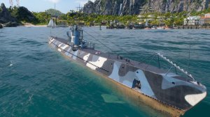 Подводная лодка Тихий охотник Мир кораблей эпические морские сражения онлайн случайный бой