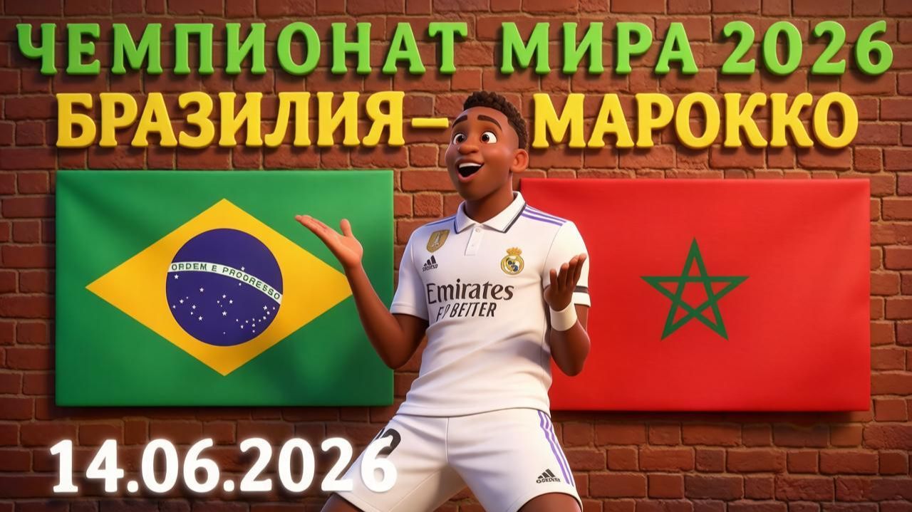 Бразилия - Марокко: 7 валуйных вариантов #бразилия #марокко #чм2026 #чм26 #чемпионатмира #прогноз