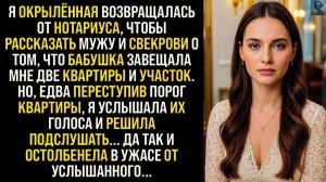 Жизненные Истории|Возвращалась домой от нотариуса|Истории из жизни|Реальные истории|Аудиорассказы