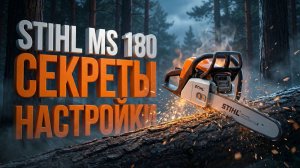 Бензопила stihl ms 180 обзор секреты настройки и честный тест