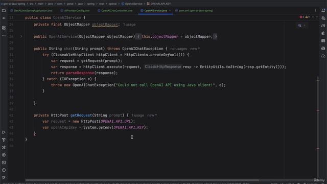 14. Using a Java Http Client to call Open AI API смотреть онлайн