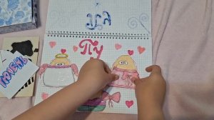 новинка от подруги 😱🎀распаковка бумажных сюрпризов