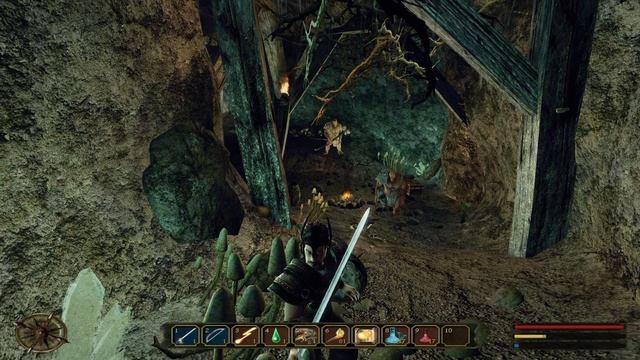 Готика 3: Отвергнутые Боги (Gothic 3: Forsaken Gods) - 16. Подземелье под Кап Дуном. Отступники