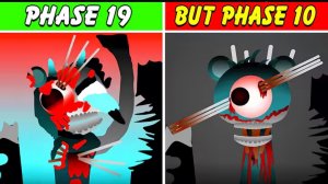 sprunki phase 19 и 10 (оригиналы) но 10 фаза поёт 19 фазу😱😱