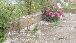 Дождь град вТабасаранском районе, в Дагестане каждый день дожди, а сегодня был дождь