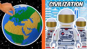 Я смоделировал ПЛАНЕТУ LEGO...