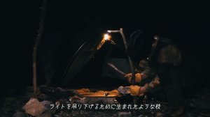 極上の癒し空間。山奥の清流で1人きり、焚き火を眺めるソロキャンプ(ASMR)