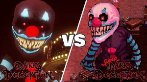 Клоуны Голиафы Boss Fight Dark Deception vs Super Dark Deception