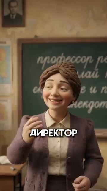 Учительница и ученики