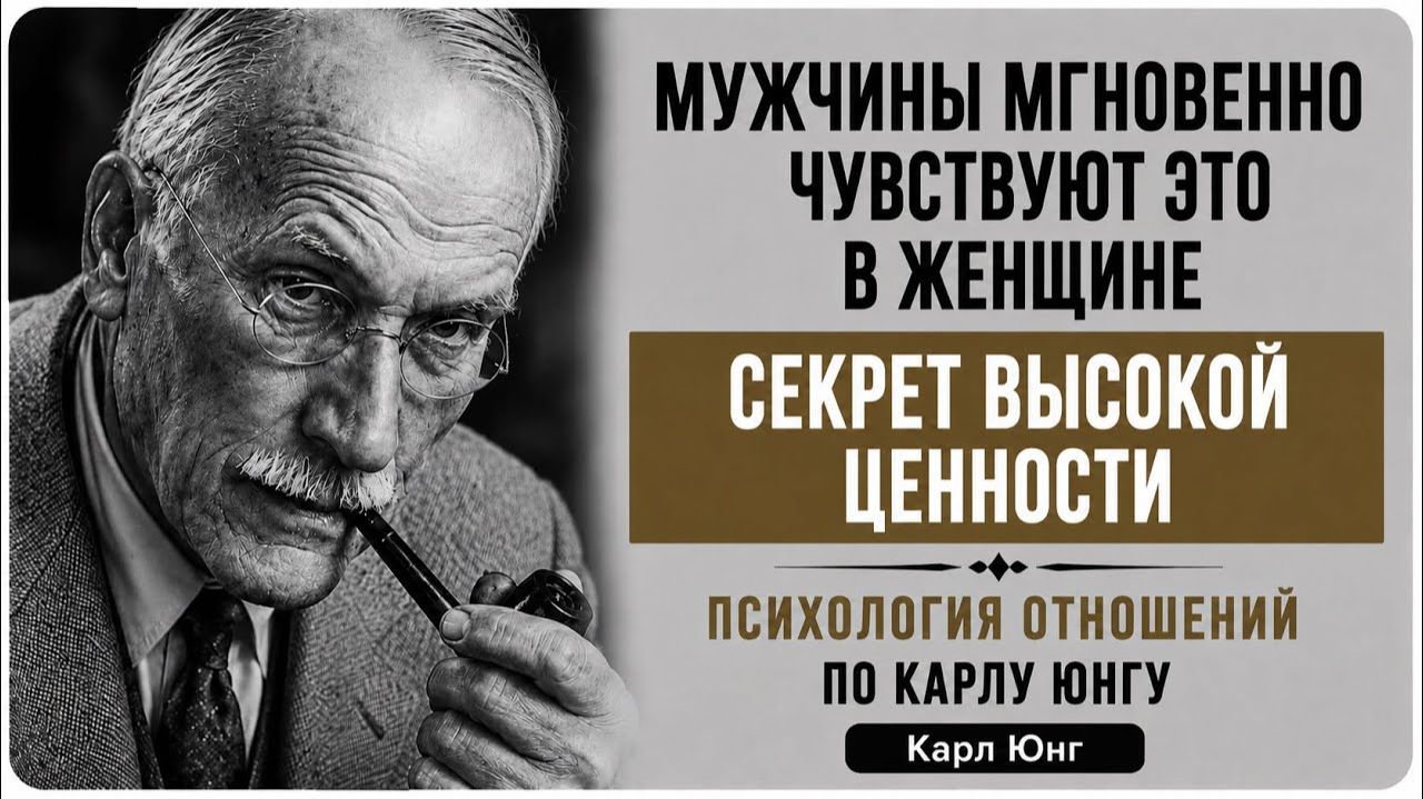 Мужчины мгновенно чувствуют ЭТО в женщине ｜ Секрет высокой ценности ｜ Карл Юнг