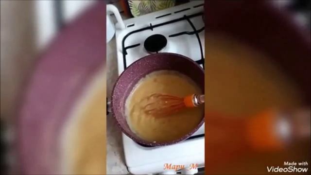 ЗАВАРНОЙ крем на РЯЖЕНКЕ