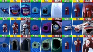 LEGO ВСЕ Морские Монстры и Зараженное Небо! (БОЛЬШАЯ КОЛЛЕКЦИЯ)  Noob / Pro / HACKER