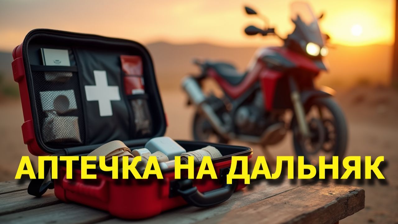 Аптечка на мото дальняк! Что нужно, а что бесполезно?
