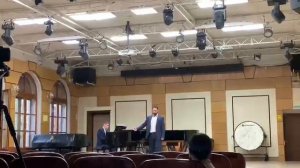 Исполняет Вачаган Мосоян ария Фиеско из оперы Дж. Верди  «Симон Боканегра»