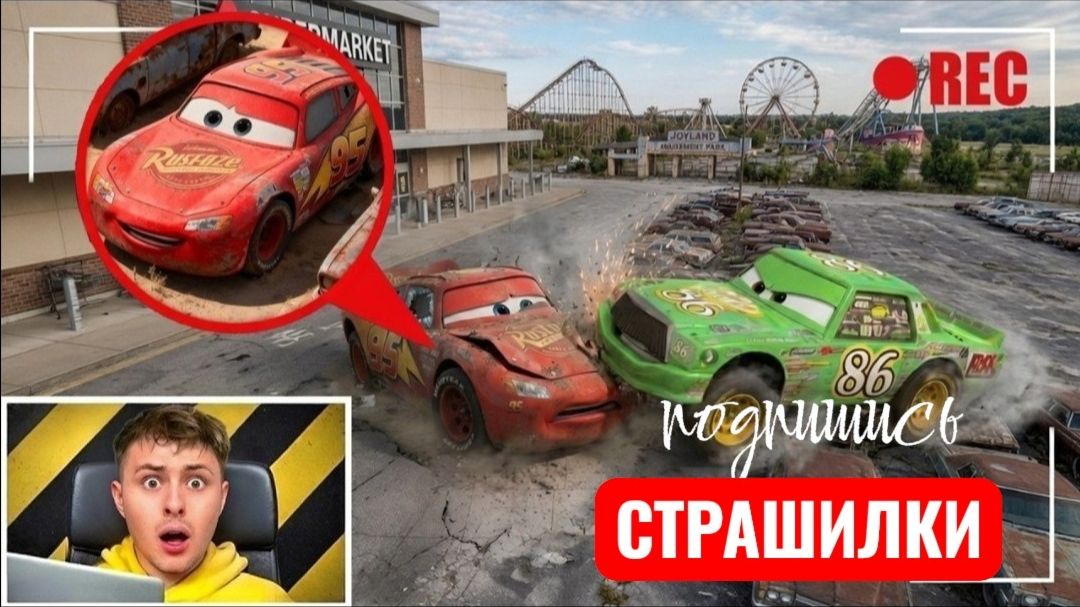 Молния МакКуин У МОЕГО ДОМА в реальной жизни! (Скрытые камеры) Развлечения. смотреть онлайн