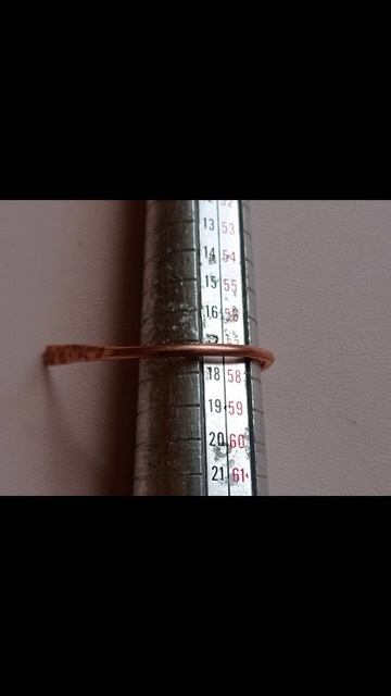 #shorts Чеканное колечко из медной проволоки. Мастер-класс на канале