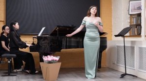 Есения Филиппова исполняет «Растворил я окно». Фортепиано — Сунь Исянь