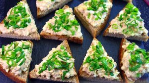 БУТЕРБРОДЫ С ТУНЦОМ И ЯЙЦАМИ