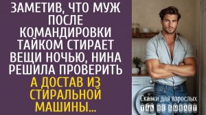 Истории из жизни Заметив, что муж после командировки тайком стирает вещи ночью, Нина проверила…