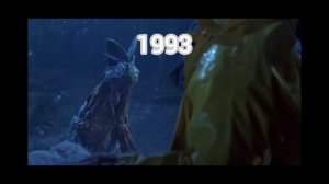 парк юрского периода 1993 года против мир юрского периода 2022 года