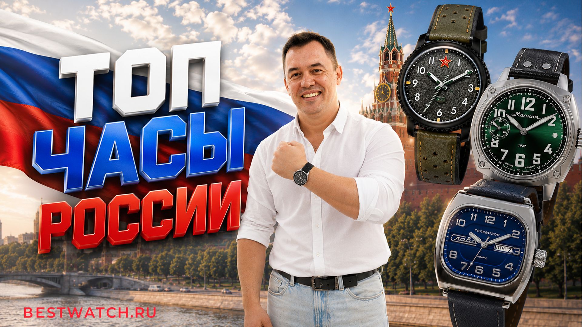 Сделано в России! ТОП российских часов: СЛАВА, МОЛНИЯ, УЧЗ, ВОСТОК