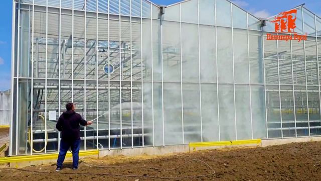 Забеливание крыш парника смотреть онлайн